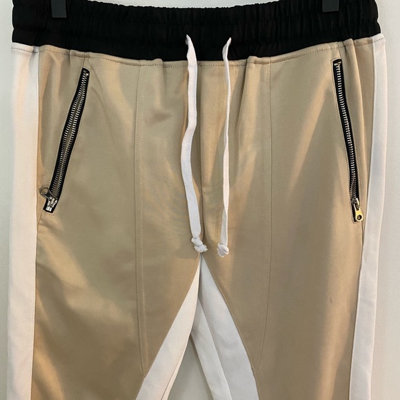 Track pants by crysp denim size LARGE - Picture 2 of 6